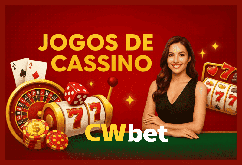 Imagem ilustrativa mostrando a plataforma CWBET com variedade de jogos online e provedores populares.